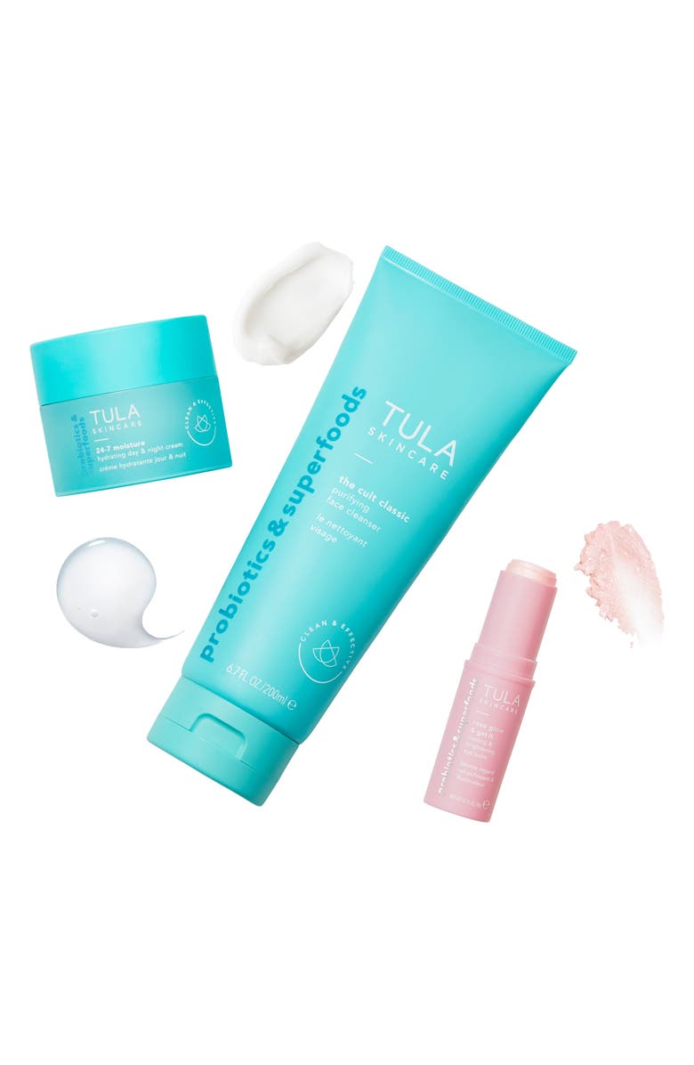 TULA Skincare The Cult Classic Cleanser Set-$122 Value, Alternate, color,
