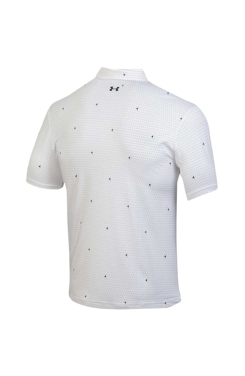 Under Armour Men's Under Armour White Wells Fargo Championship Playoff Pin Flag Polo, Alternate, color, 