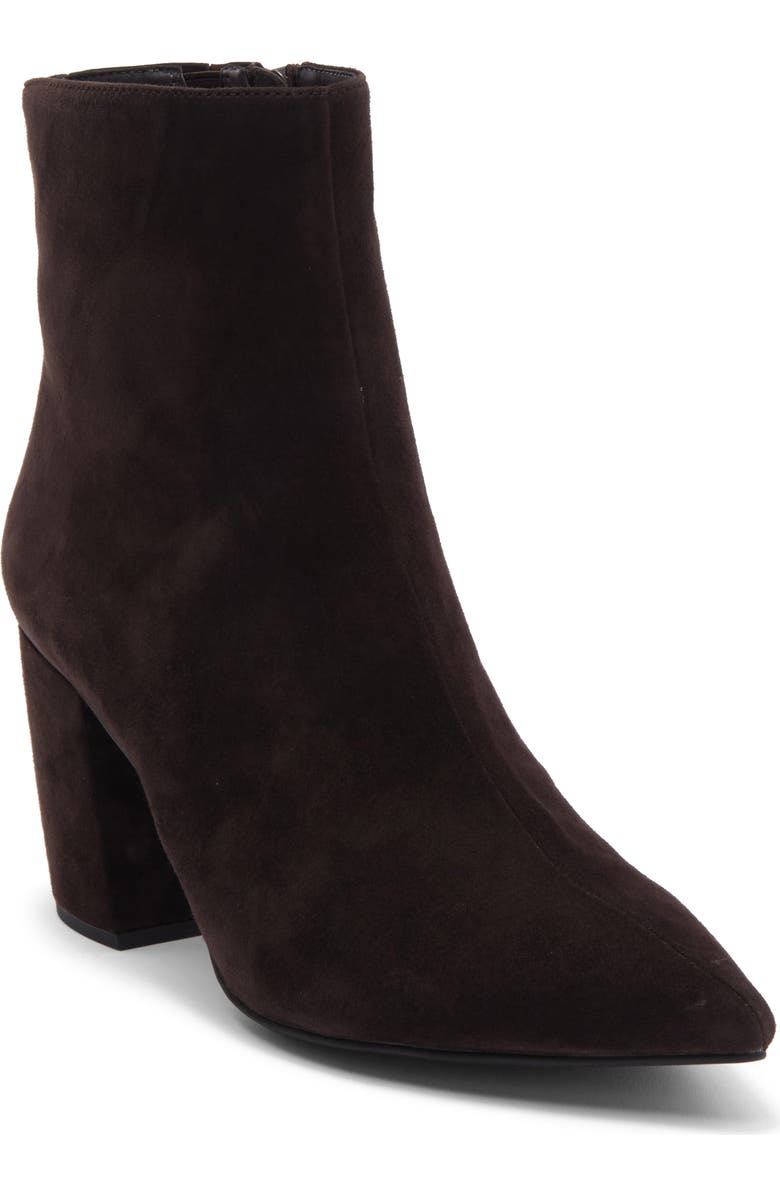 Jeffrey Campbell Botita Block Heel Bootie, Main, color, Brown Suede