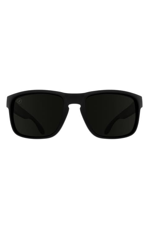 55mm Canyon Polarized Square Sunglasses