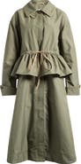 Damson Madder Myrtle Water Repellent Convertible Trench Coat