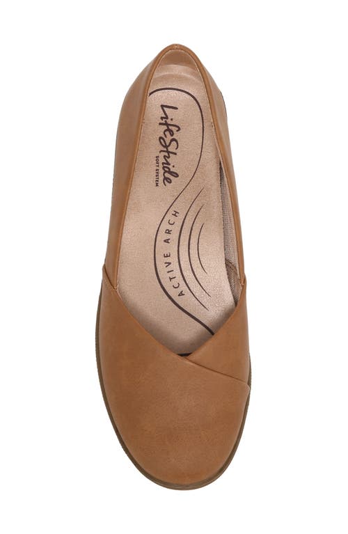 Shop Lifestride Notorious Flat In Tan-dm