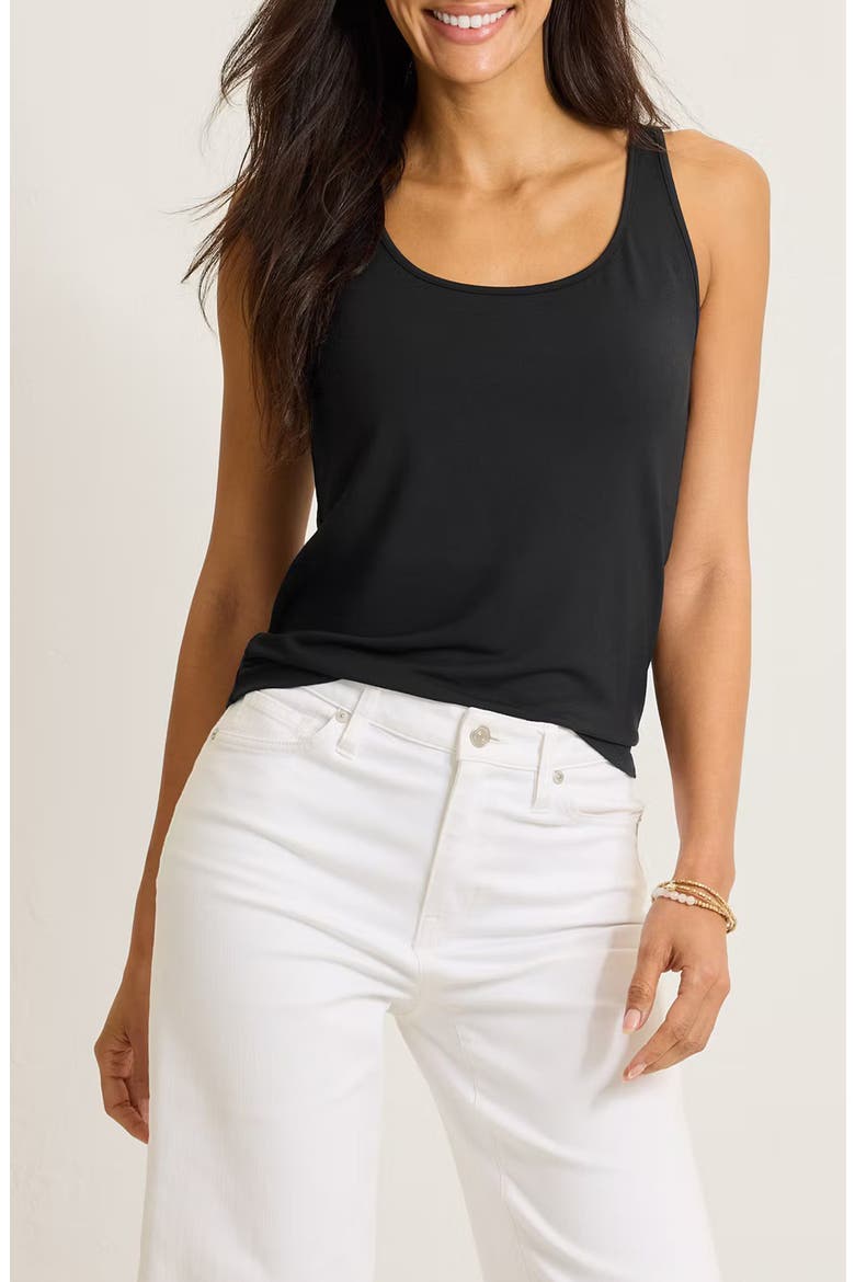 Kona Isles Tank, Main, color, BLACK