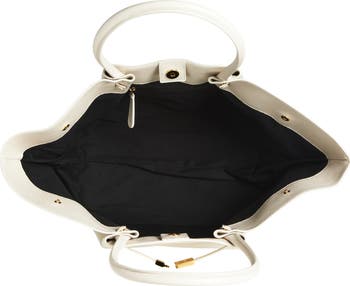 New York Leather East/West Tote