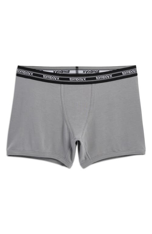Tomboyx Gender Inclusive Stretch Modal 4.5-inch Trunks In Gray