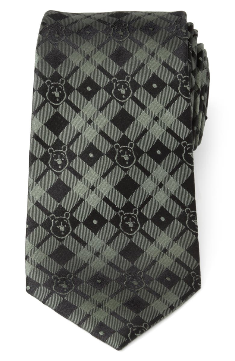 Cufflinks, Inc. Winnie the Pooh Plaid Silk Tie, Main, color, 