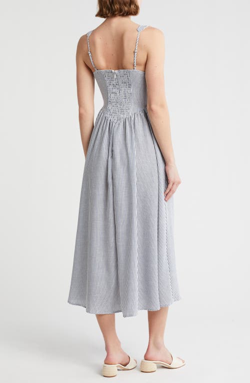 BLU PEPPER BLU PEPPER SLEEVELESS MIDI DRESS