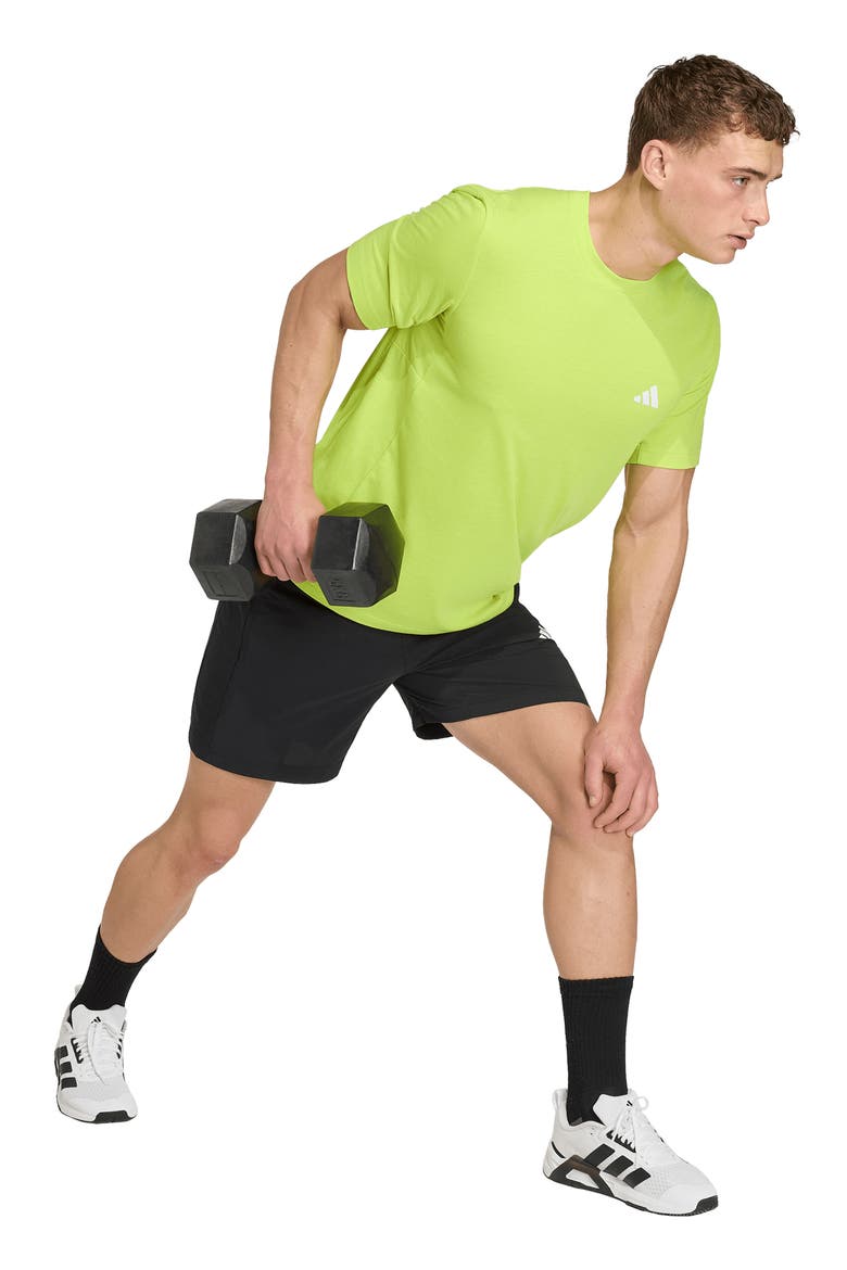 Workout Essentials Climacool FeelReady T-Shirt, Alternate, color, SEMI SOLAR YELLOW
