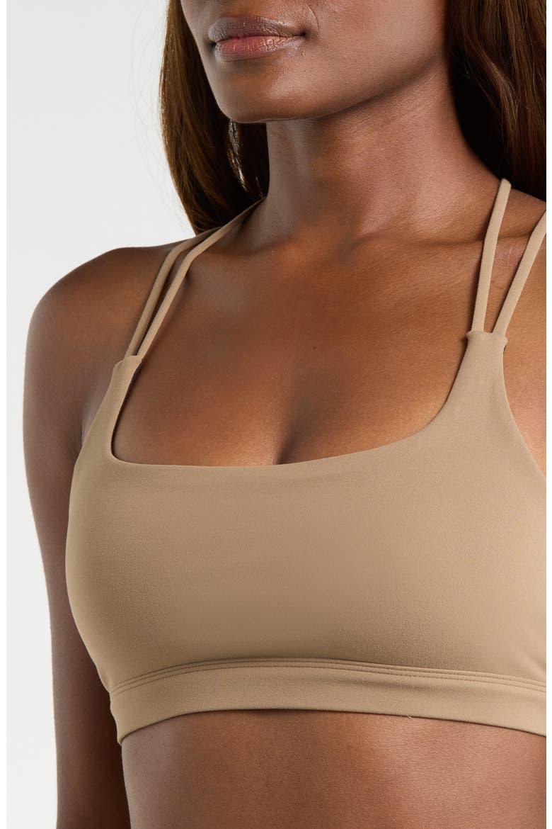 Cloud Strappy Sports Bra, Alternate, color, CARIBOU