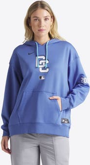 Nike Women's Nike Blue Washington Nationals 2025 City Connect Authentic Collection Performance Pullover Hoodie