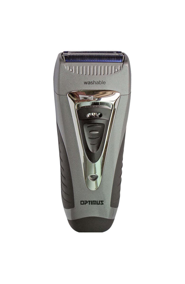 Optimus Curve Rechargeable Triple Wet Dry Men's Shaver, Alternate, color, Grey