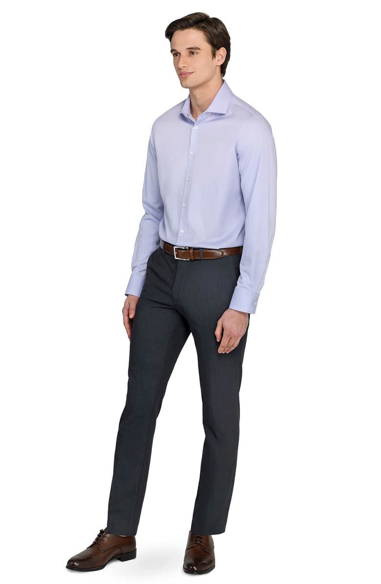 W.R.K Slim Fit Solid Reworked Dress Shirt, Alternate, color, Lilac