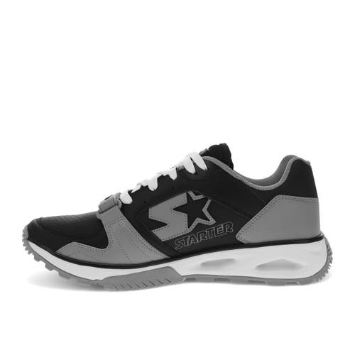 Starter Mens Team Trainer 92 Low Vegan Synthetic Leather Casual Lowtop Sneaker Shoe In Animal Print