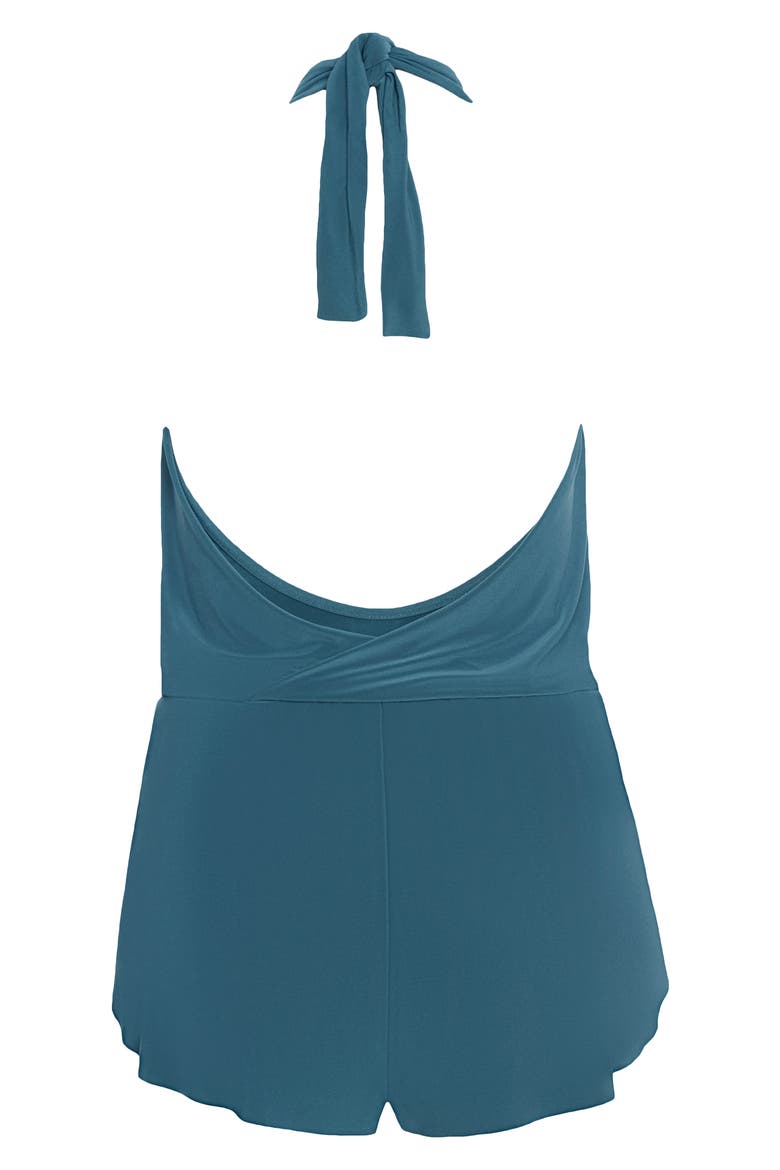 Bianca One-Piece Romper Swimsuit, Alternate, color, PALM