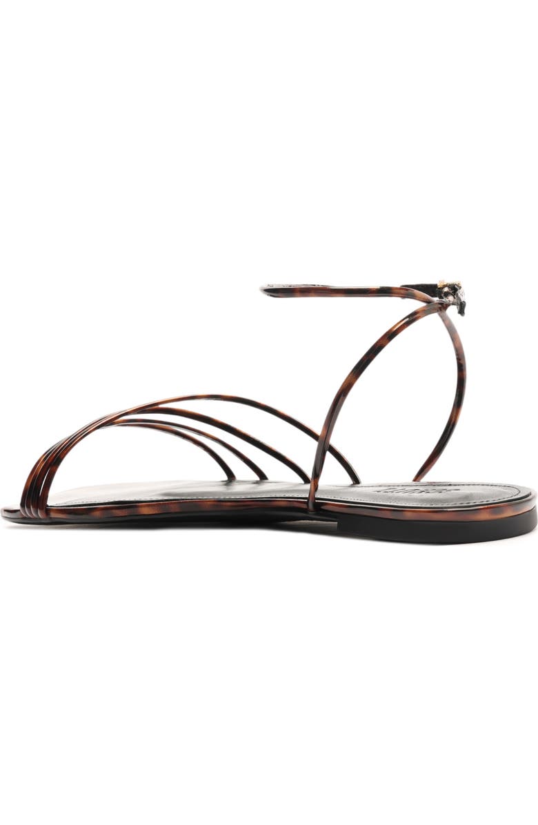 Schutz Inez Ankle Strap Sandal, Alternate, color, Brown