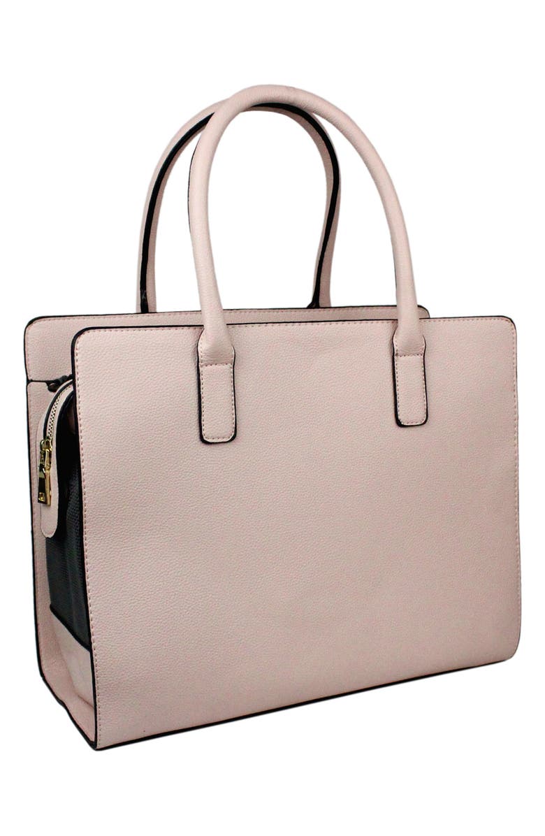 PARISIAN PET Mallorca Pet Carrier Tote, Alternate, color, Blush