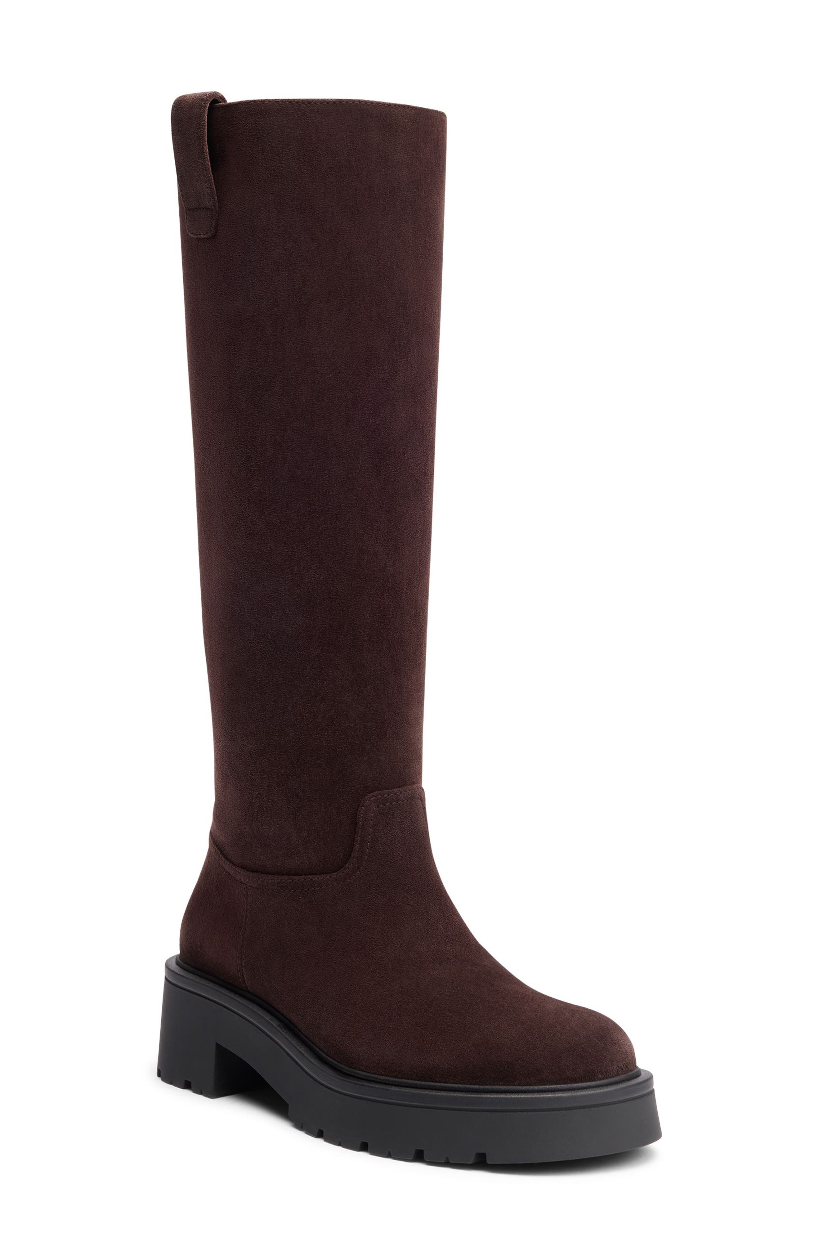 Ren Knee High Boot, Main, color, HICKORY