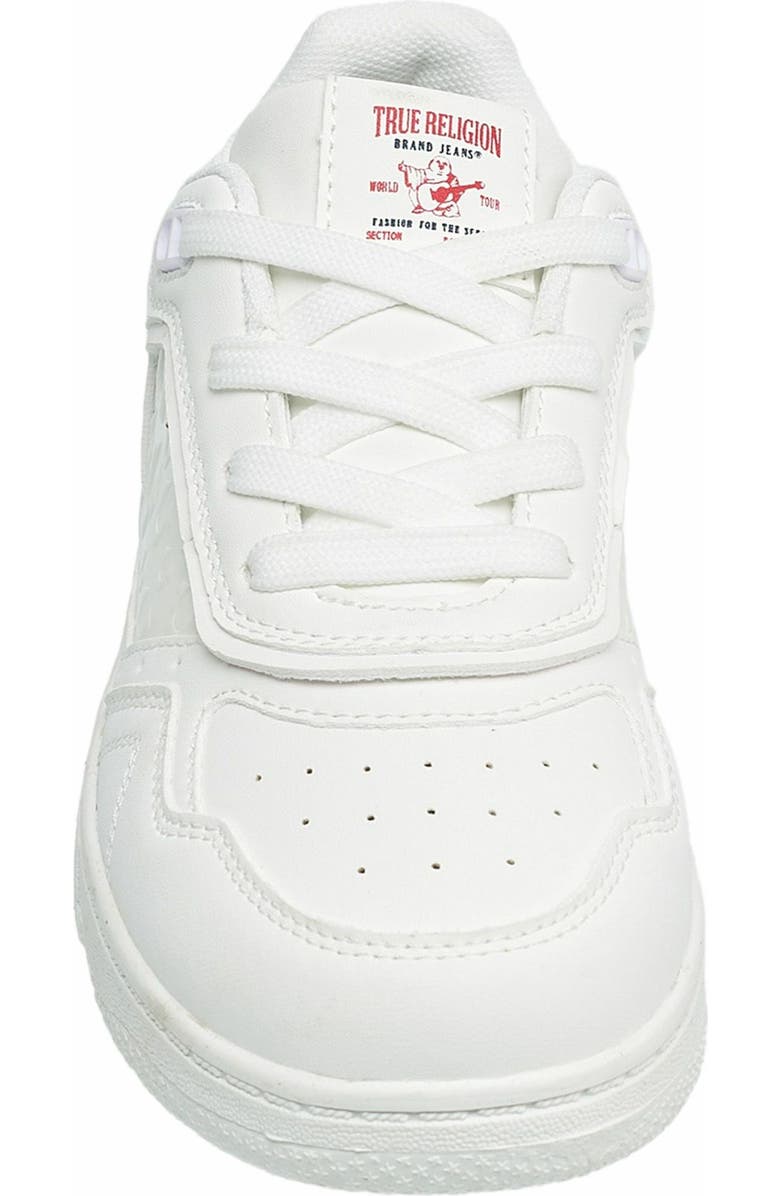 True Religion Boy's Jones Court Sneaker, Alternate, color, White