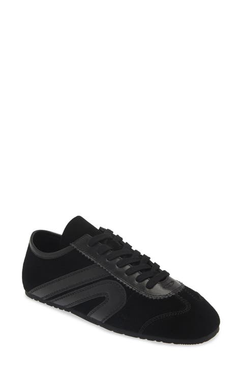 Casual black sneakers womens online