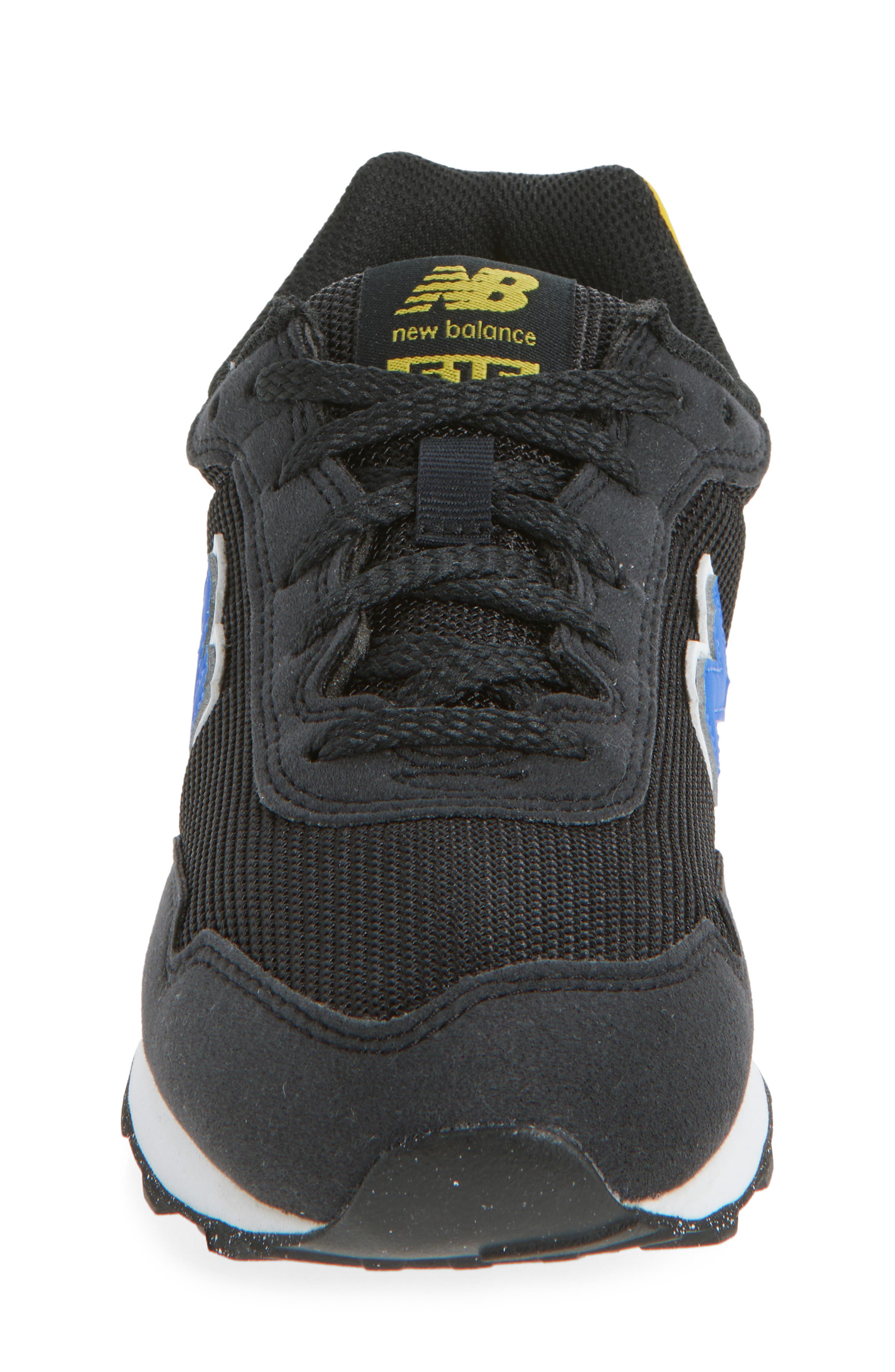 New Balance Kids' 515 Sneaker, Alternate, color, Black/ Blue Gemstone