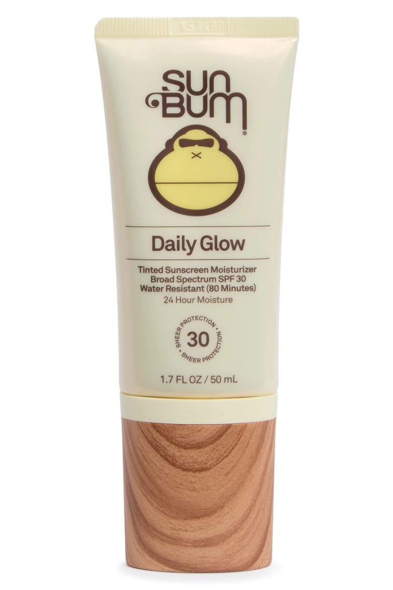 Daily Glow SPF 30 Tinted Sunscreen Moisturizer, Main, color, NO COLOR