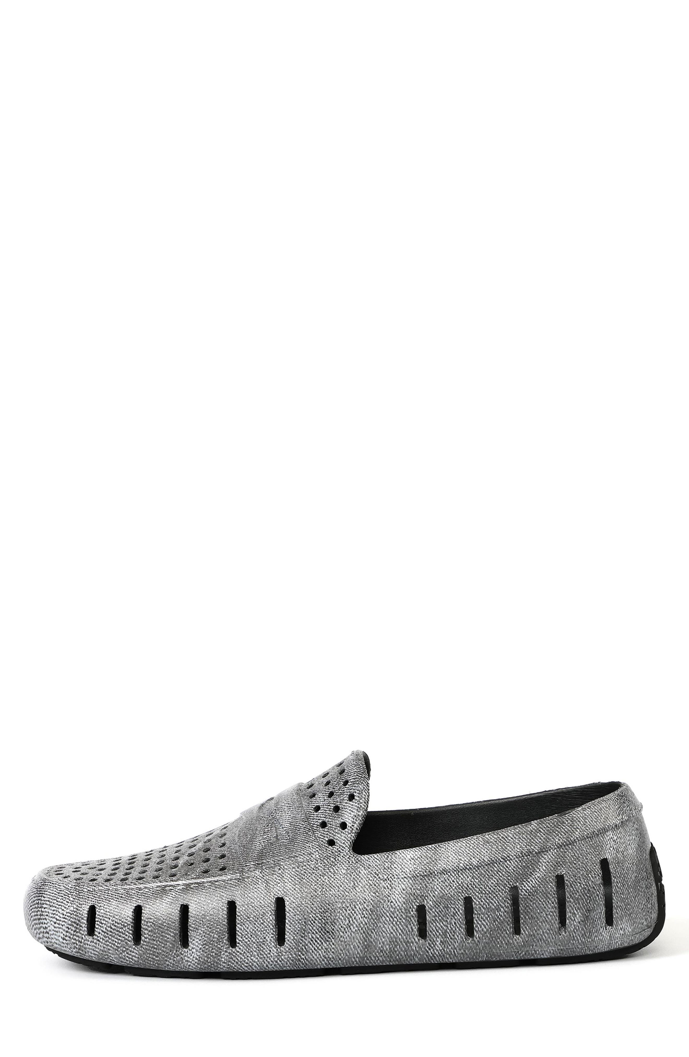 FLOAFERS Country Club Driver Loafer, Alternate, color, Black Denim