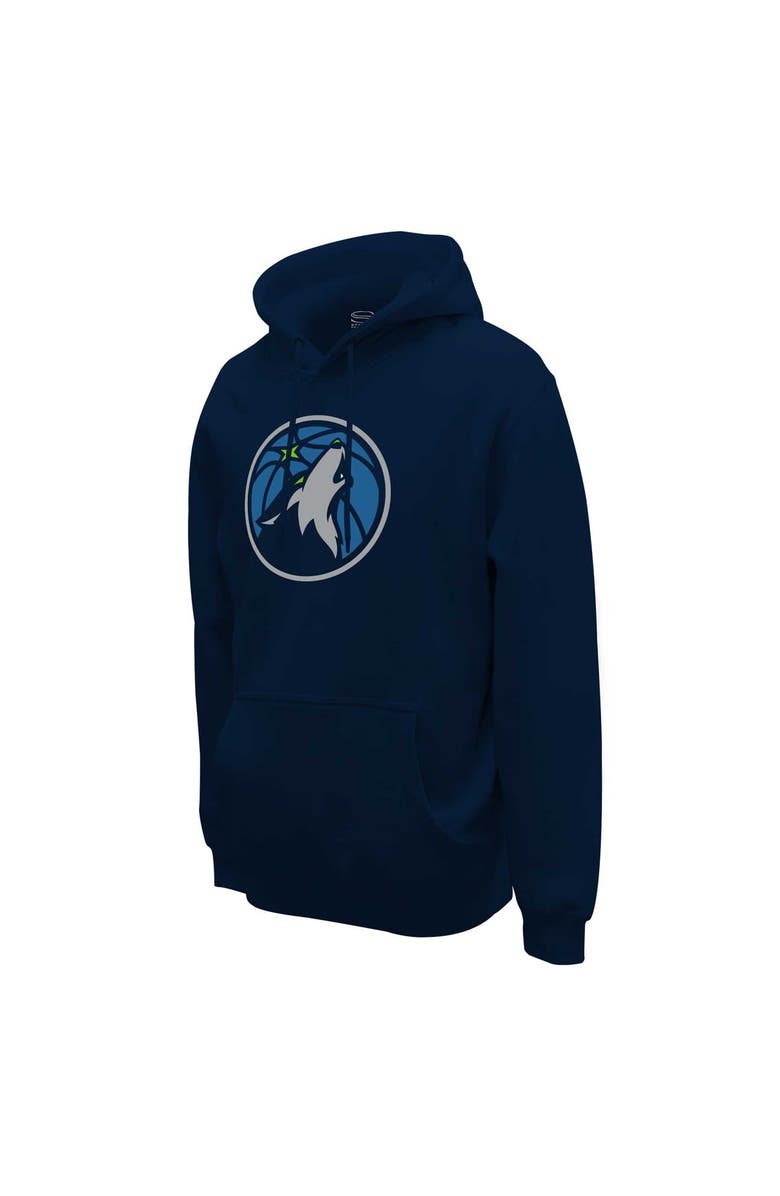 Stadium Essentials Unisex Stadium Essentials  Navy Minnesota Timberwolves Primary Logo Pullover Hoodie, Alternate, color, 