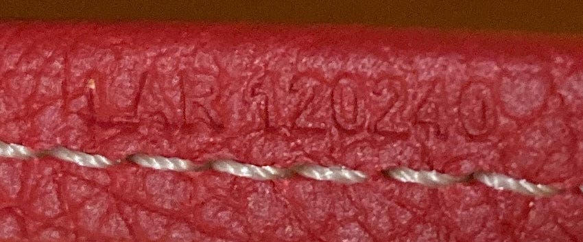 Pre-Owned Goyard Belvedere II Messenger Bag Coated Canvas PM, Alternate, color, Red