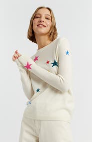 Chinti & Parker Wool Cashmere Star Sweater