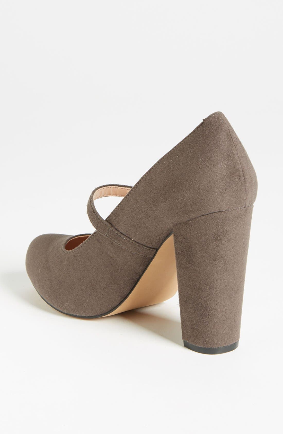 Julianne Hough for Sole Society 'Whitney' Pump, Alternate, color, CHARCOAL