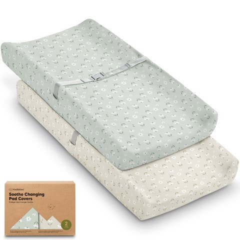 2-Pack Soothe Changing Pad Covers