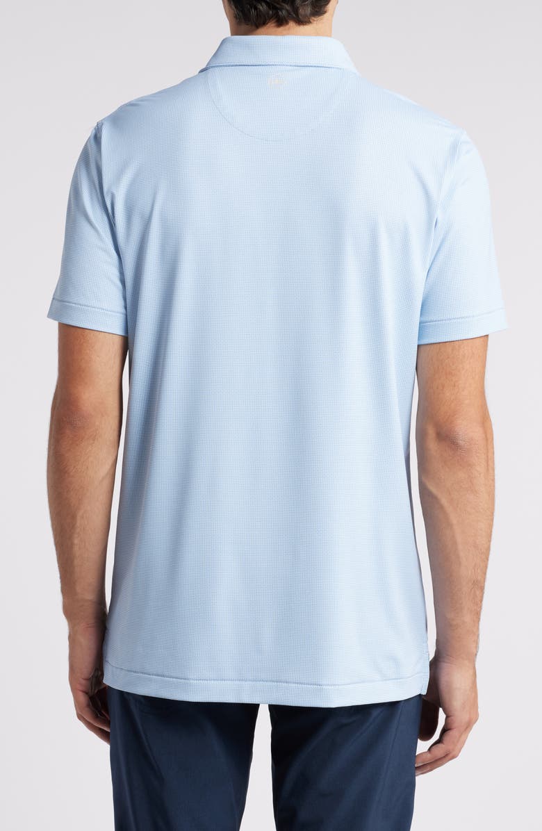 Peter Millar Delancey Tailored Fit Dot Pattern Performance Golf Polo, Alternate, color,