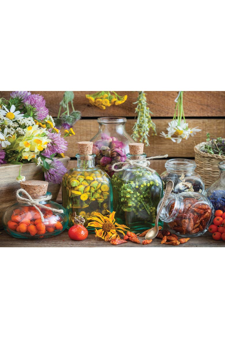 Herbal Therapy 500 piece Jigsaw Puzzle for Adults, Alternate, color, Multicolor
