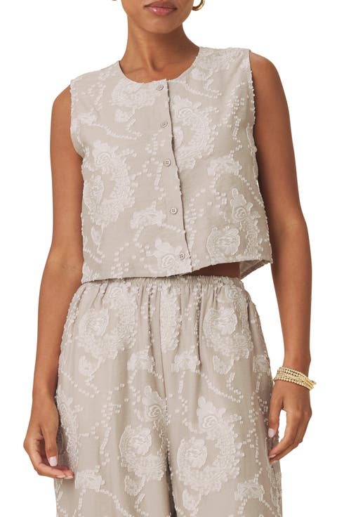 Ezra Button-Up Tank