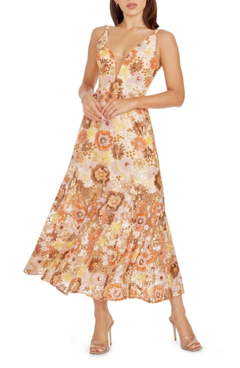 Dress the Population Floral Dresses for Women