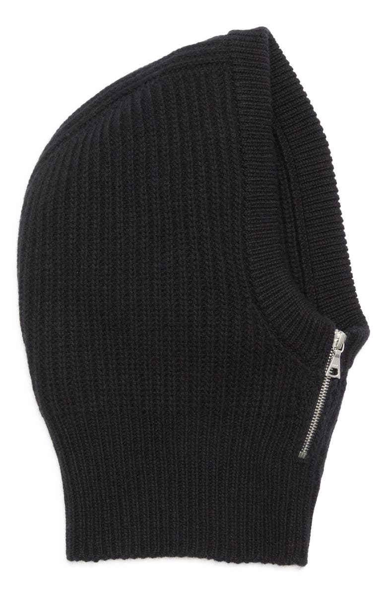 Johnstons of Elgin Nevis Cashmere Zip Snood, Main, color, Q26168 Black