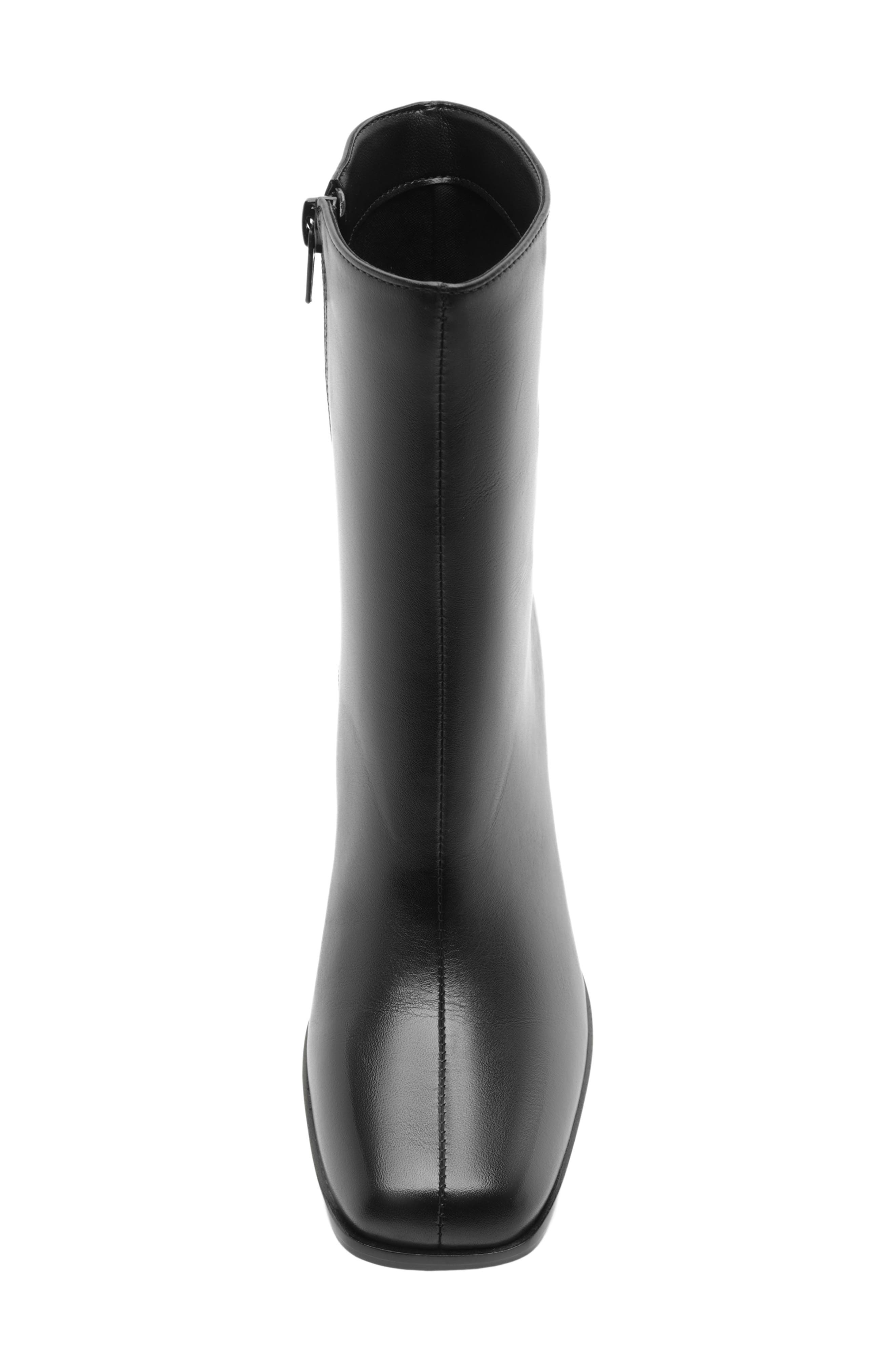 Nancy Block Heel Bootie, Alternate, color, BLACK