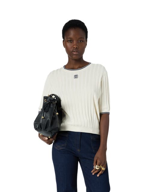 Lyra Short Sleeved Sweater