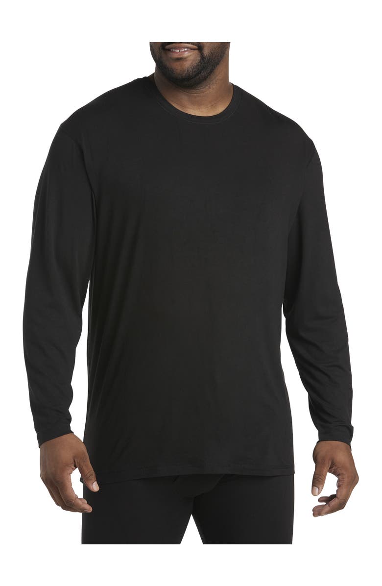 Harbor Bay by DXL Big & Tall Lightweight Thermal Weather Level 1 Performance Thermal Shirt, Main, color,