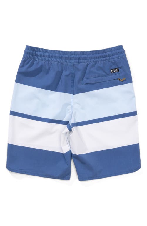 Salty Crew Kids' Session Volley Swim Trunks In Blue