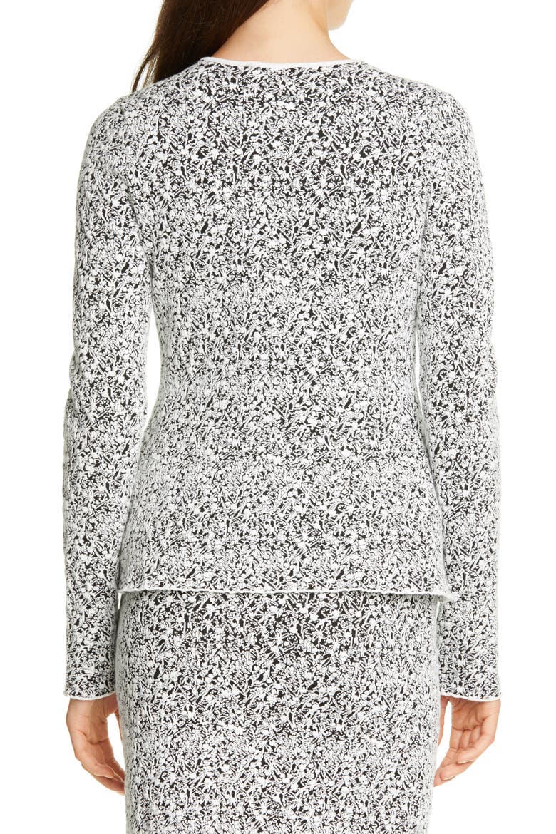 Festiny Zip Front Cardigan, Alternate, color, BLACK FANTASY