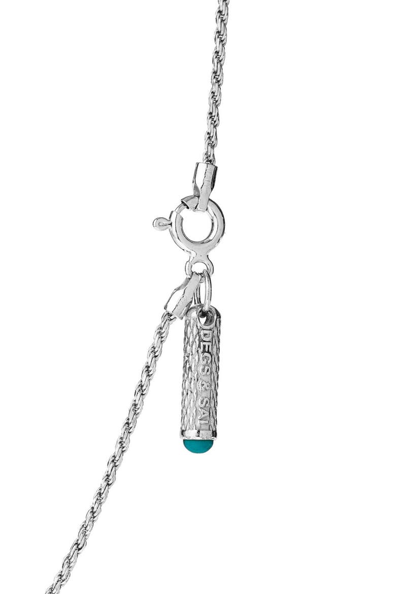 Men's Sterling Silver Rope Chain Necklace, Alternate, color, SILVER