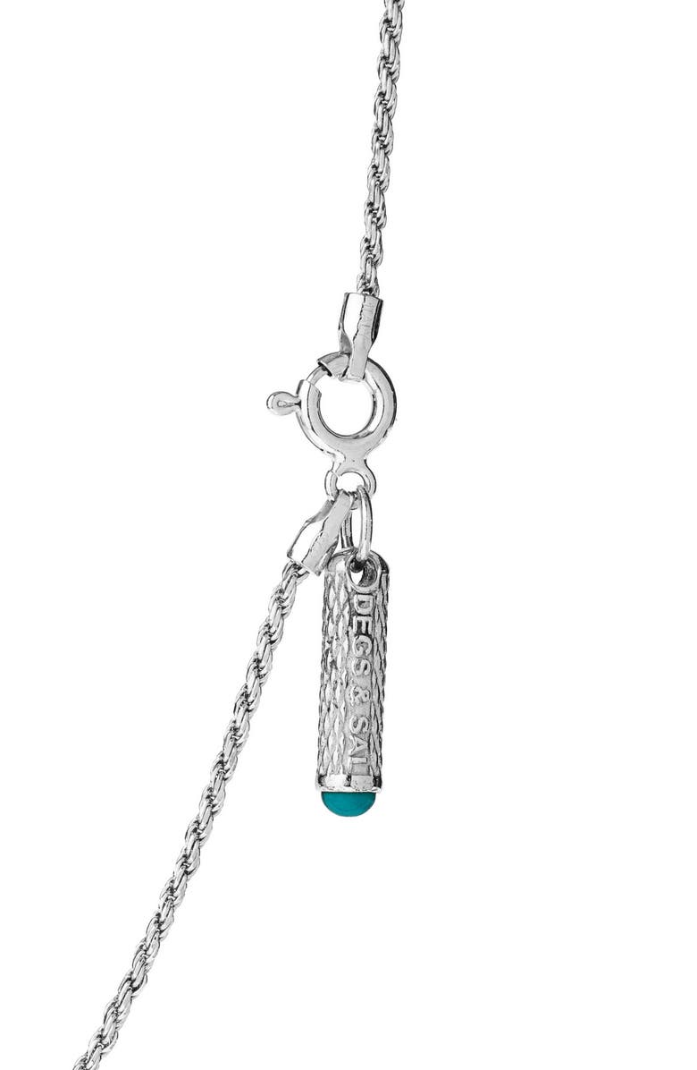 Degs & Sal Men's Sterling Silver Rope Chain Necklace, Alternate, color, Silver