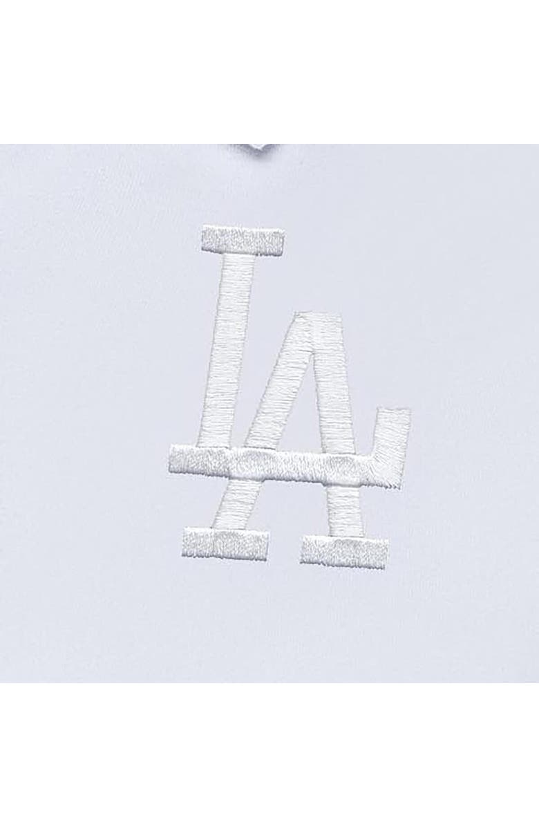 ANTIGUA Women's Antigua  White Los Angeles Dodgers Recap Sleeveless Polo, Alternate, color, White