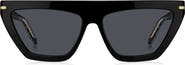 BOSS 58mm Cat Eye Sunglasses