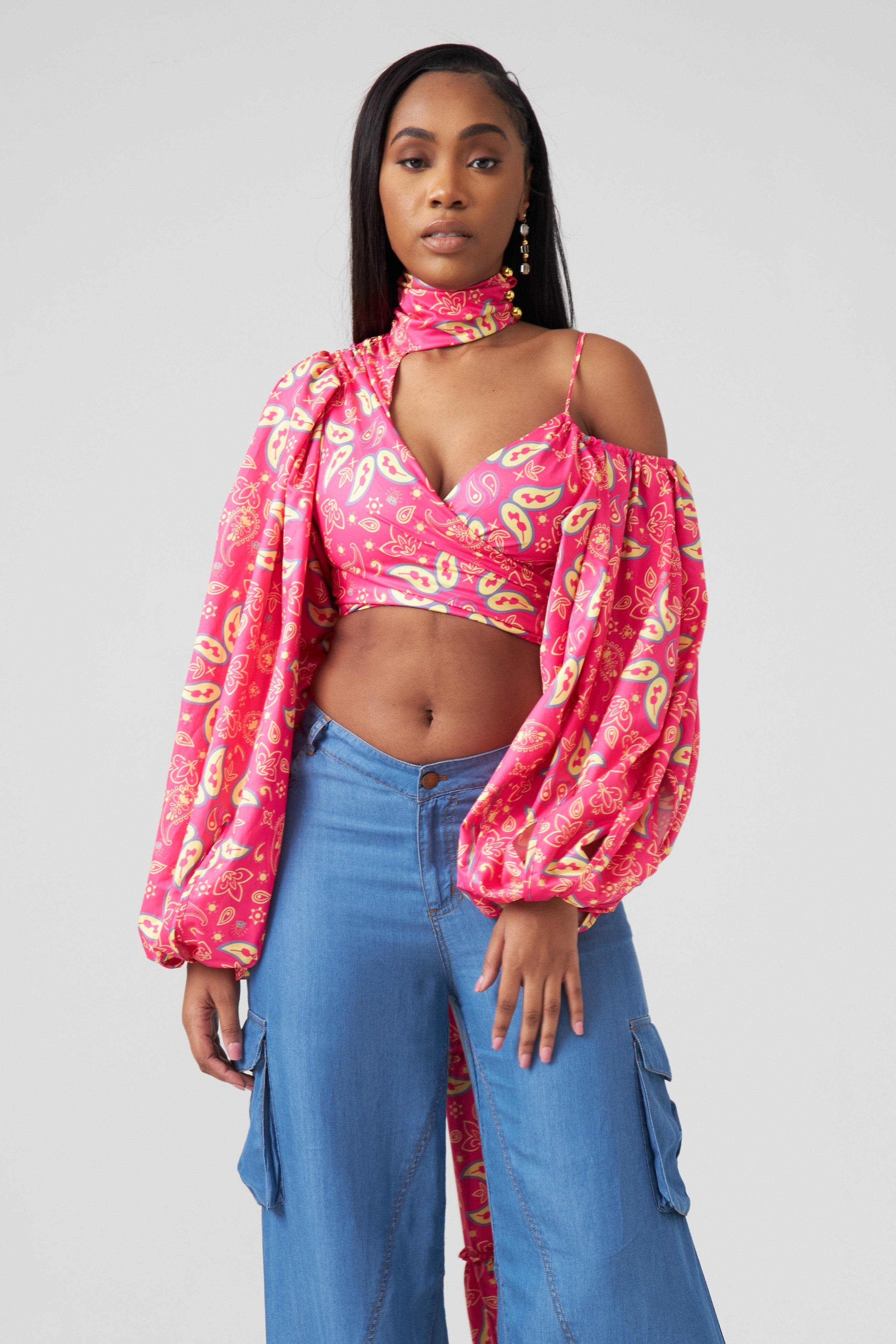 Persephone Wrap Top