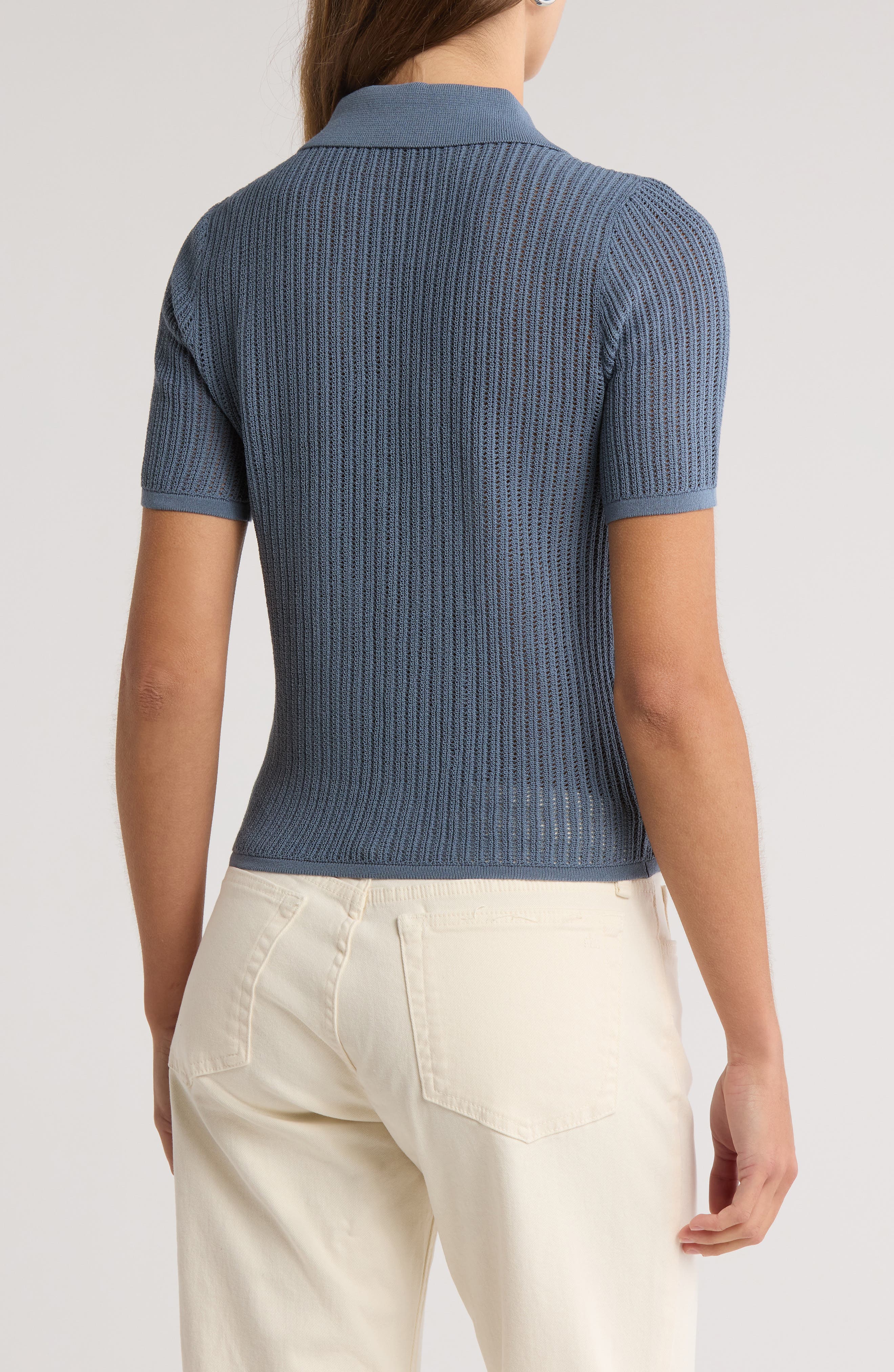 Vivi Open Stitch Polo - image 2