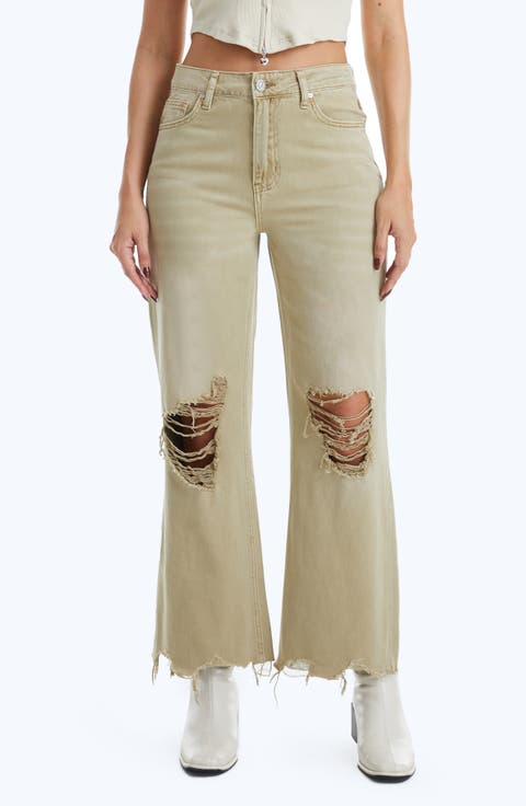 High Waist Flare Jeans