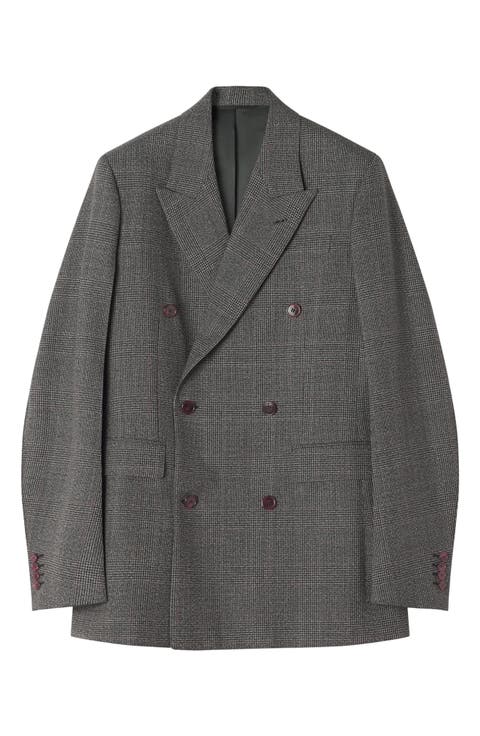 Prince Of Wales Wool Jacket