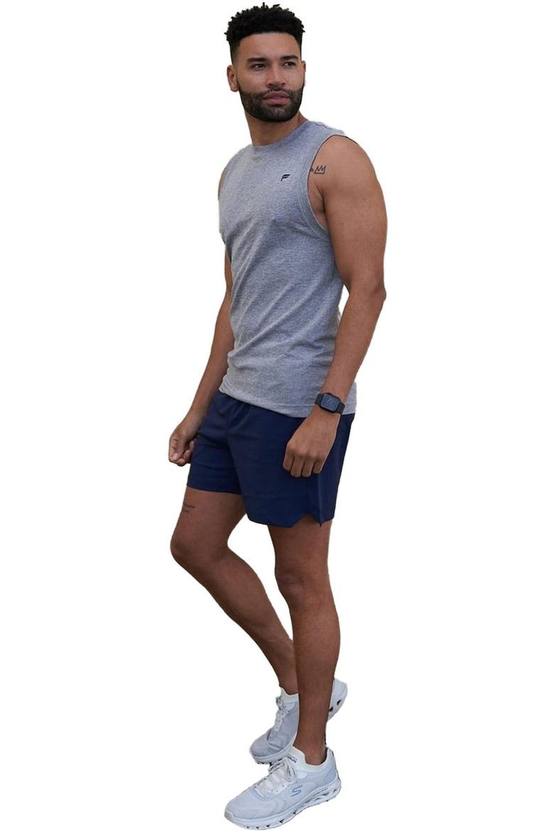 Men's The Training Day Muscle Tank, Alternate, color, Mid Grey Htr
